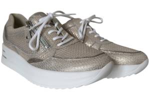 WALDLAUFER 758004-313-396 goud sneaker - www.claessensschoenen.nl