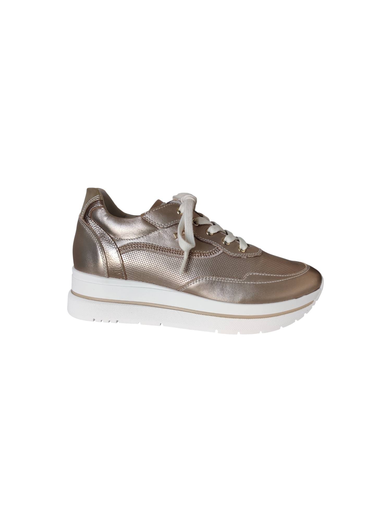 NERO GIARDINI 120903 goud sneaker - www.claessensschoenen.nl