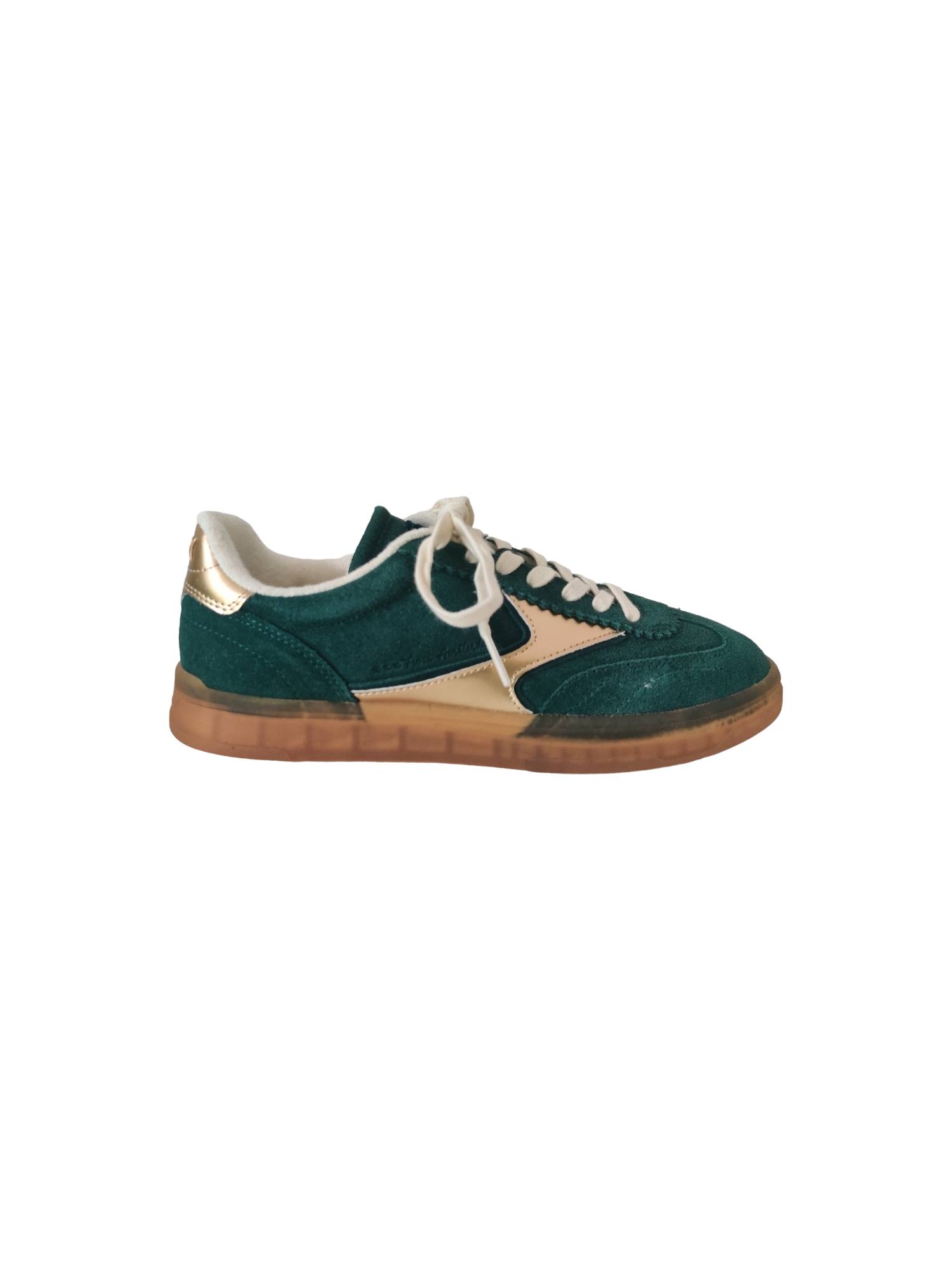 SCOTCH AND SODA NIXIE 78.3126.01 groen sneaker - www.claessensschoenen.nl