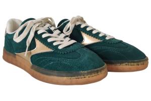 SCOTCH AND SODA NIXIE 78.3126.01 groen sneaker - www.claessensschoenen.nl