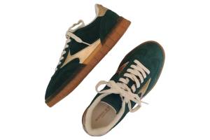 SCOTCH AND SODA NIXIE 78.3126.01 groen sneaker - www.claessensschoenen.nl