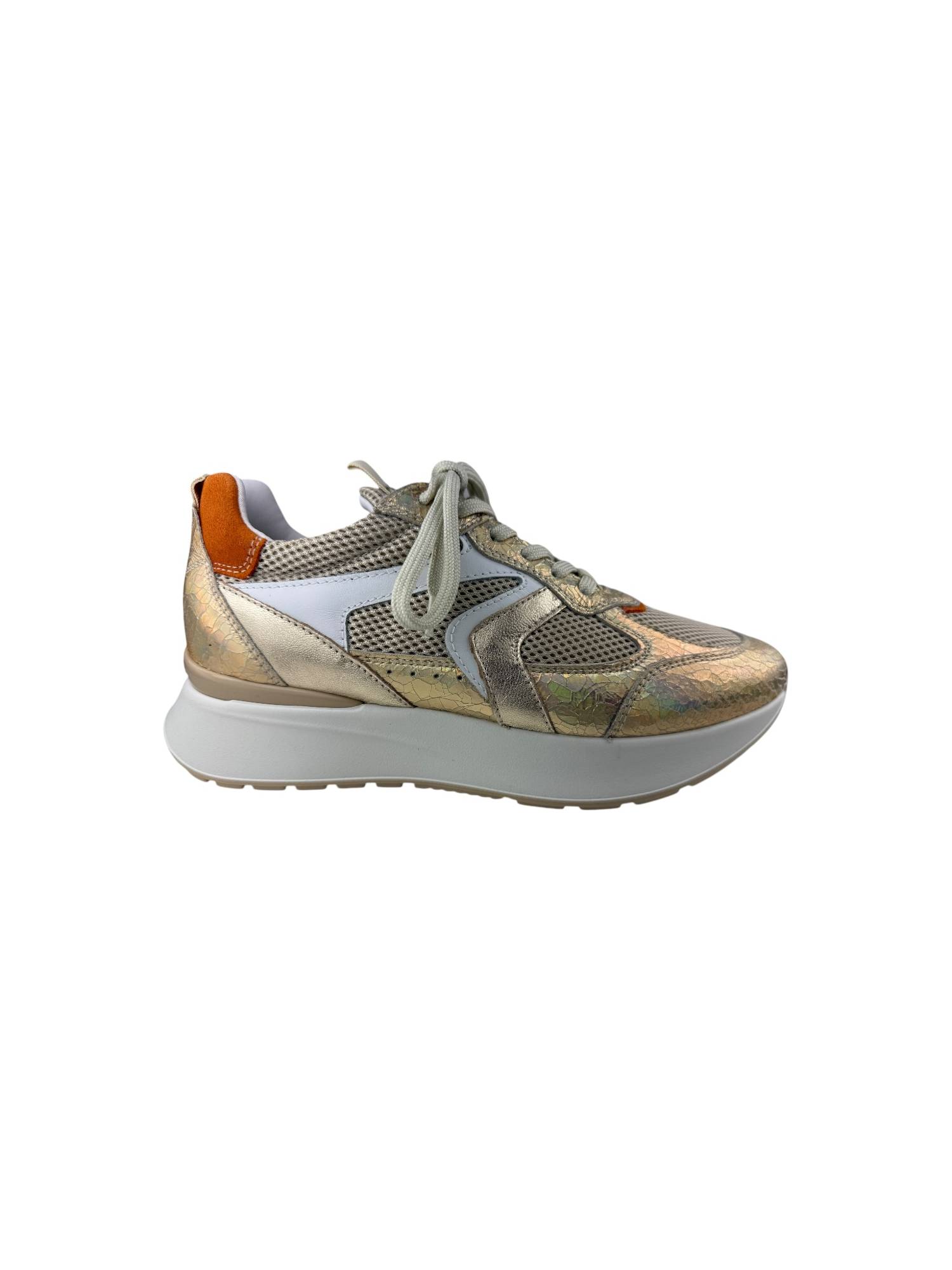 NERO GIARDINI 12880 brons sneaker - www.claessensschoenen.nl