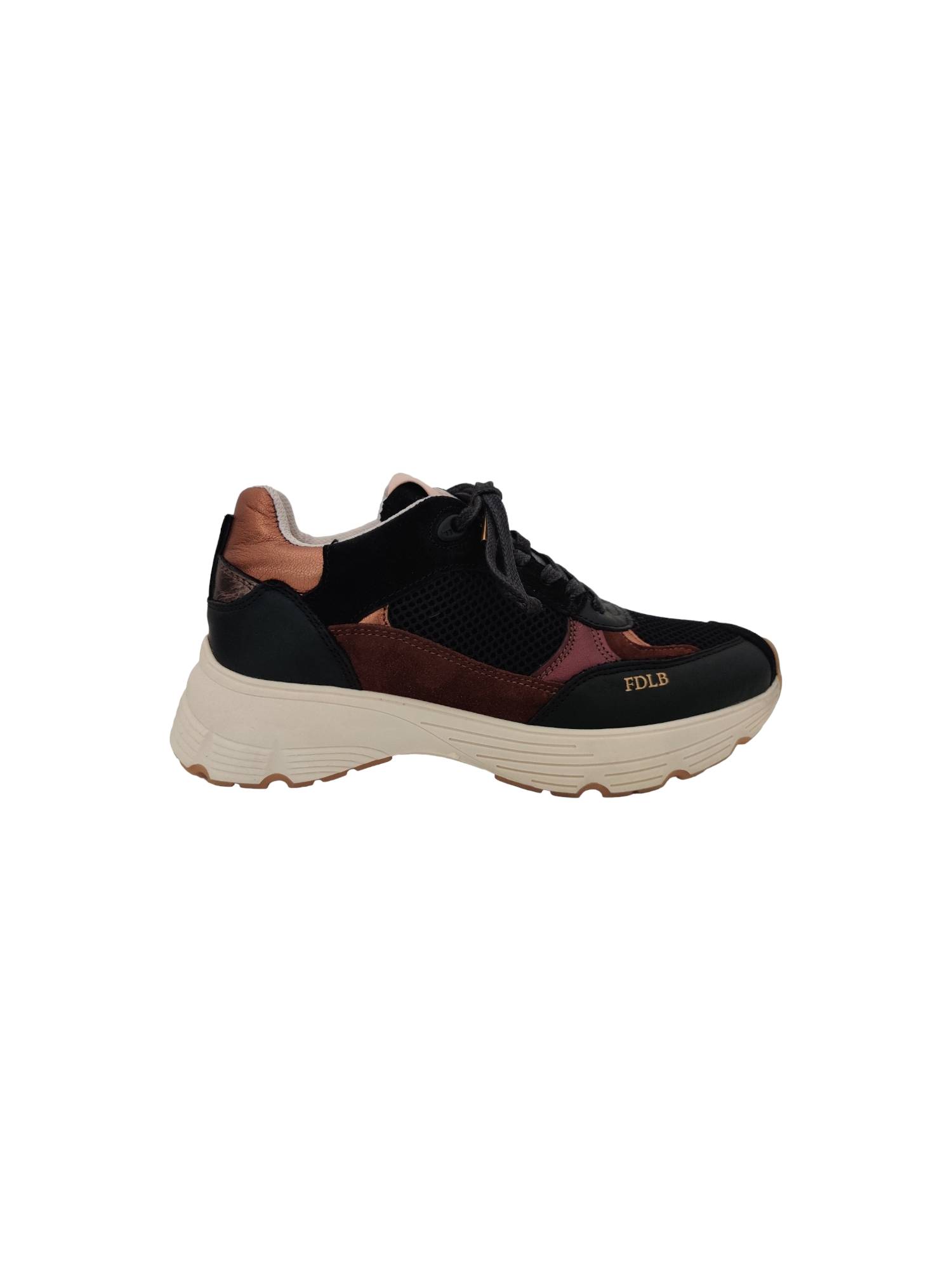 FRED DE LA BRETONIERE FR001003943 zwart sneaker - www.claessensschoenen.nl