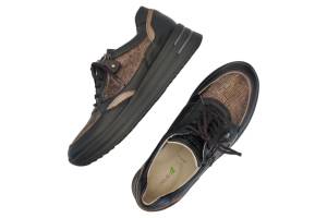 WALDLAUFER 755004 zwart sneaker - www.claessensschoenen.nl