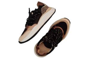 POELMAN LPCHARU-01POE zwart sneaker - www.claessensschoenen.nl