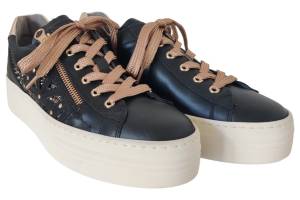 NERO GIARDINI 411610D zwart sneaker - www.claessensschoenen.nl