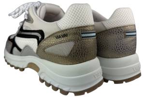 VIA VAI DANAE NOAH 62222-02-1218 zwart sneaker - www.claessensschoenen.nl