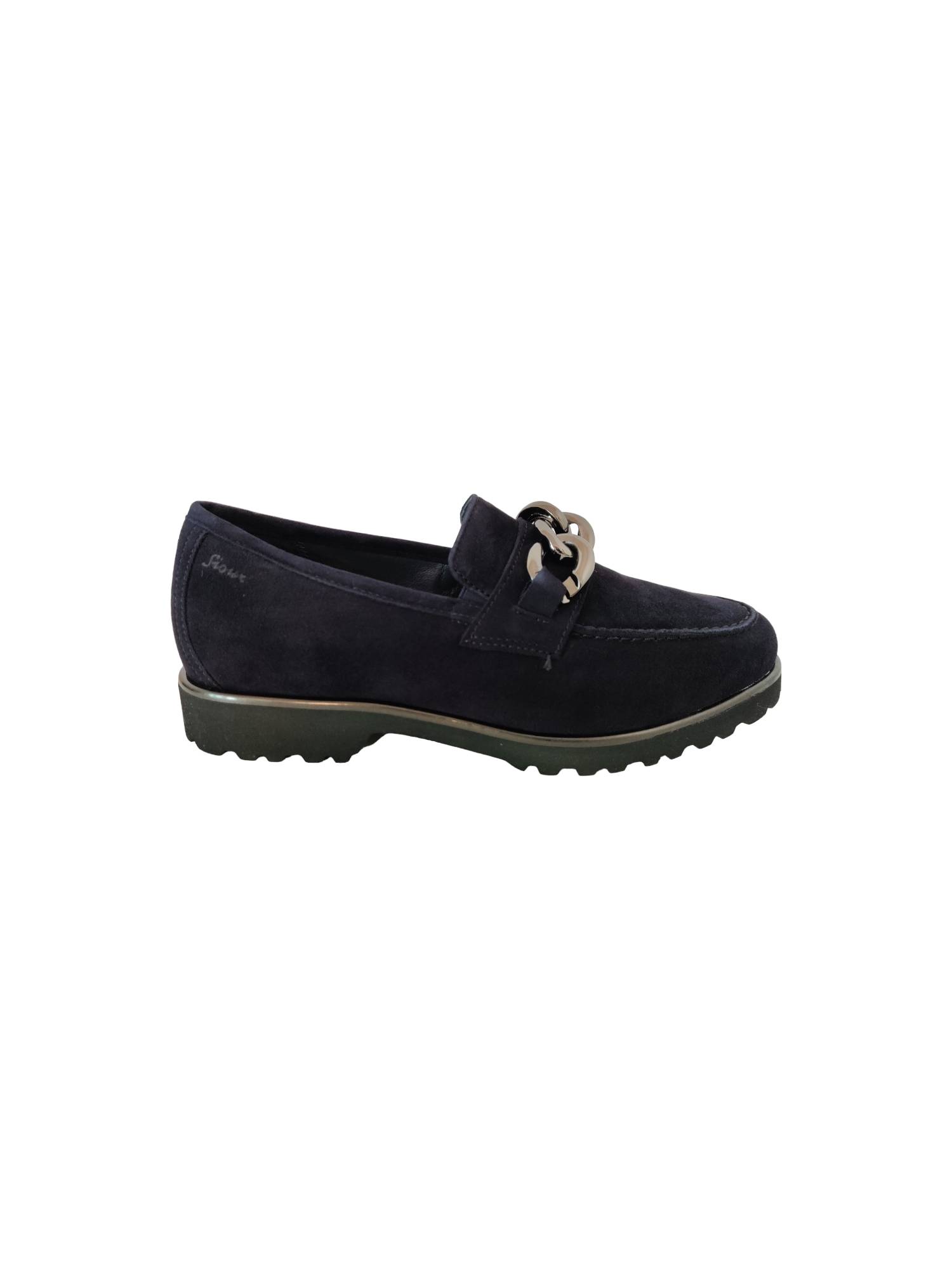 SIOUX 1169524 MEREDITH blauw instapper - www.claessensschoenen.nl