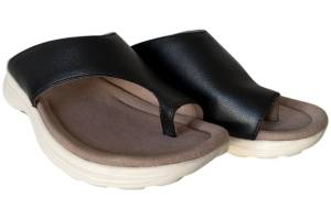 GABOR 66.812.67 zwart slippers - www.claessensschoenen.nl