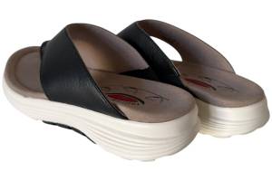 GABOR 66.812.67 zwart slippers - www.claessensschoenen.nl