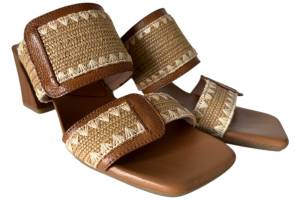 HISPANITAS HV253946 bruin slippers - www.claessensschoenen.nl