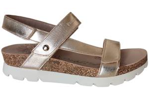 PANAMA JACK SELMA SHINE B1 goud sandaal - www.claessensschoenen.nl