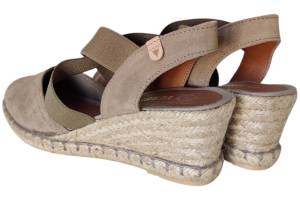 VERBENAS MILA SERRAJE beige sandaal - www.claessensschoenen.nl