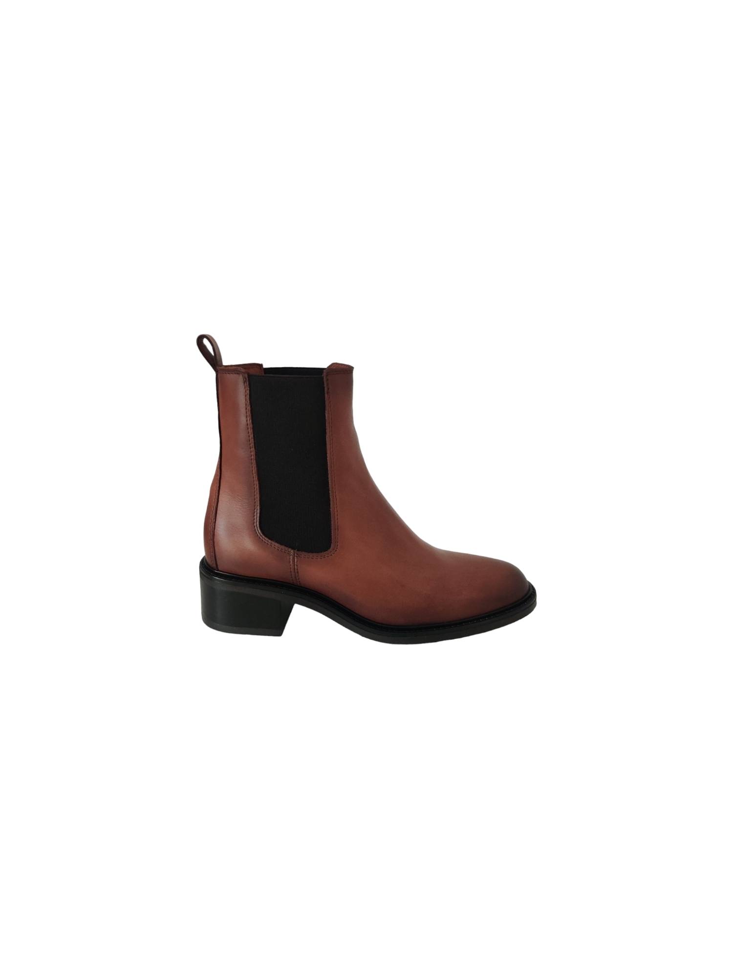 MJUS L41201 cognac korte laars - www.claessensschoenen.nl