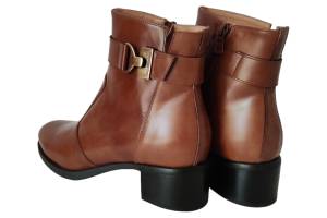 NERO GIARDINI 411270D cognac korte laars - www.claessensschoenen.nl