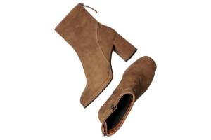 REGARDE LE CIEL ANALISA-F24 beige korte laars - www.claessensschoenen.nl