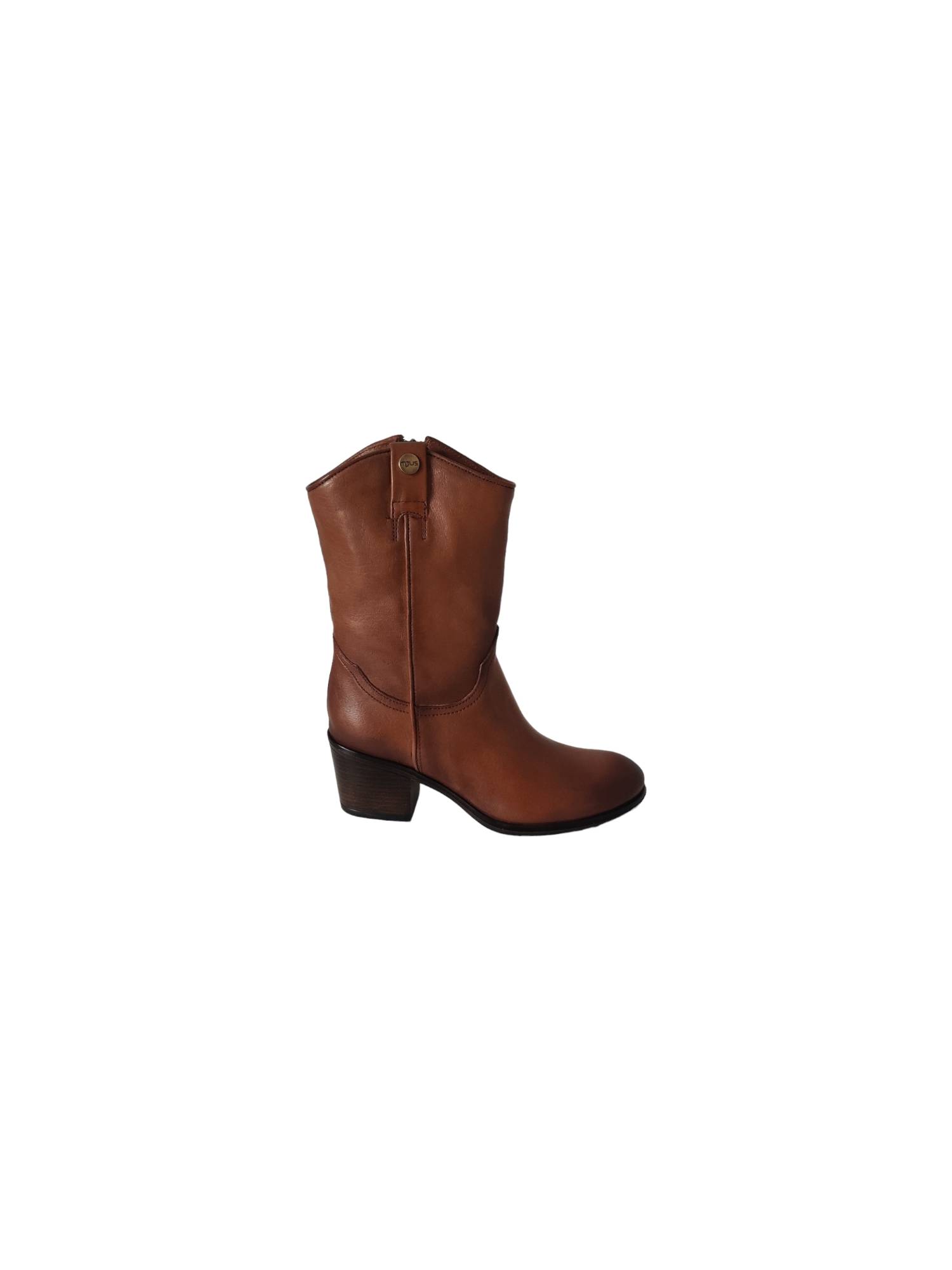 MJUS L47201 cognac lange laars - www.claessensschoenen.nl