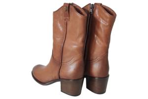 MJUS L47201 cognac lange laars - www.claessensschoenen.nl