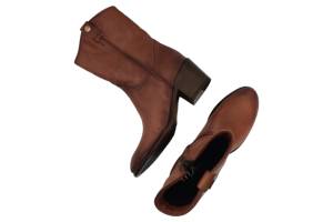 MJUS L47201 cognac lange laars - www.claessensschoenen.nl