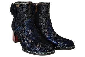 LAURA VITA CACLAO 21 blauw korte laars - www.claessensschoenen.nl