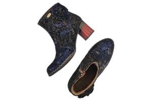 LAURA VITA CACLAO 21 blauw korte laars - www.claessensschoenen.nl