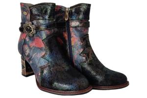 LAURA VITA MARBREO 12 multi collor korte laars - www.claessensschoenen.nl