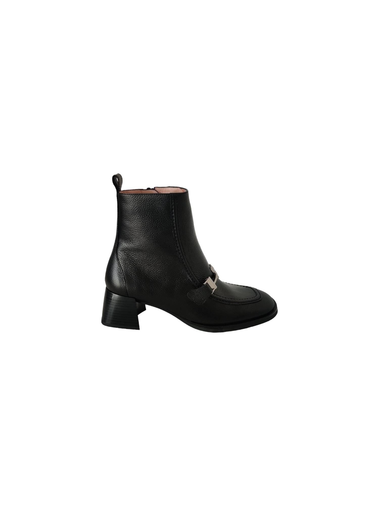 HISPANITAS H243582 zwart korte laars - www.claessensschoenen.nl