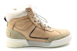 SHABBIES 102020106 beige enkelboot - www.claessensschoenen.nl